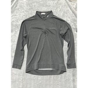 KJUS The Grove Mens Dark Grey 1/4 Zip Golf Pullover Sweatshirt XL Slim Fit